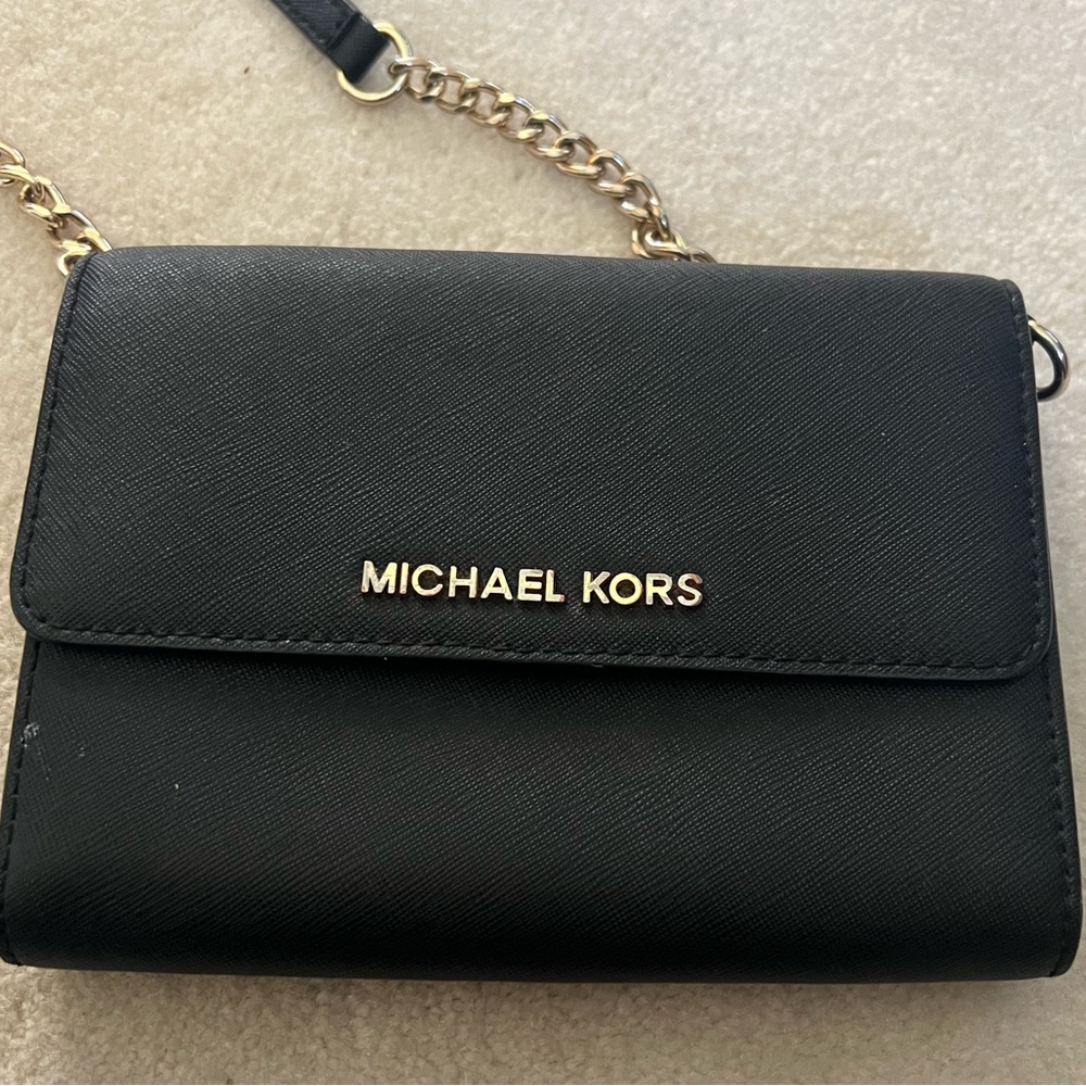Black MK Satchel